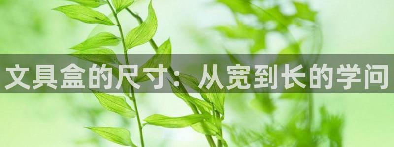 天顺娱乐怀78778：文具盒的尺寸：从宽
