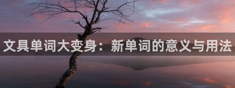 天顺娱乐贪牌70 48：文具单词大变身：