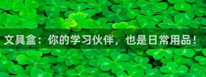 天顺娱乐主管过：文具盒：你的学习伙伴，也