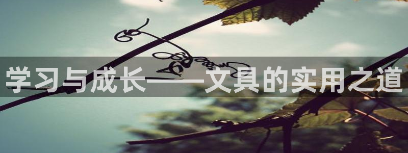 李天顺讲娱乐：学习与成长——文具的实用之