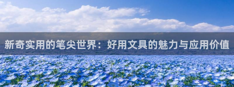 天顺娱乐中心：新奇实用的笔尖世界：好用文