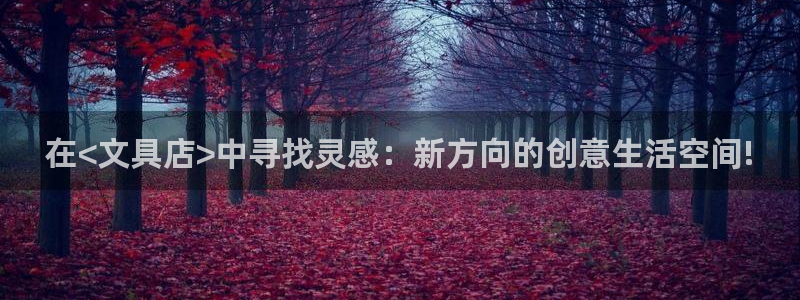 天顺娱乐上级单位是谁啊：在<文具店>中寻