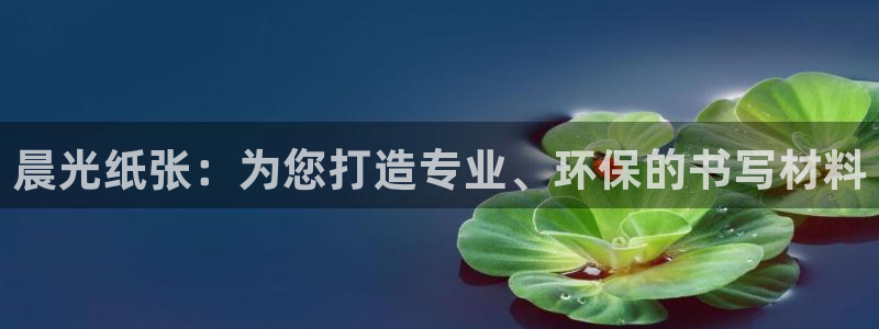 天顺娱乐时时彩：晨光纸张：为您打造专业、